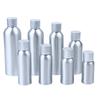 30/50/60/100/120/150/200/250Ml Aluminum Bottle With Lid Cosmetic Refillable Bottles Silver Lid Aluminum Container Travel Bottle