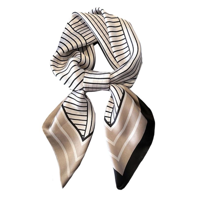 Large Scarf Silk Feeling Square for Men Women Multifunctional Head Scarf Unisex Hijab Outdoor Neck Scarves Daily Wear