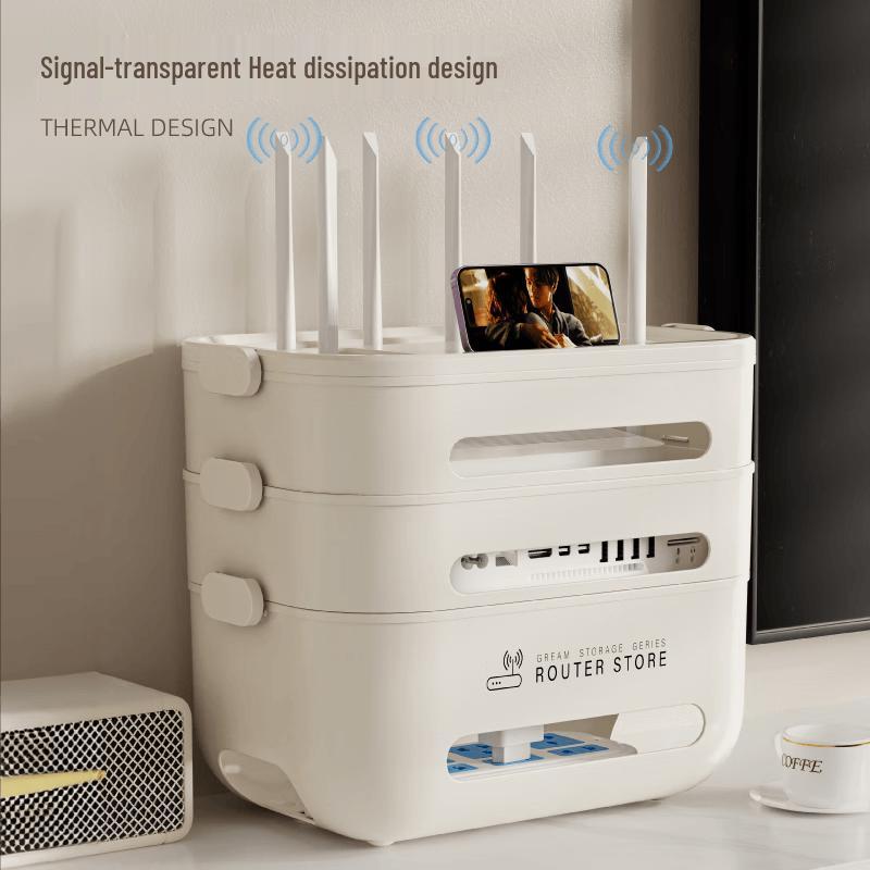 WiFi Router & Set-top Box Storage Organizer