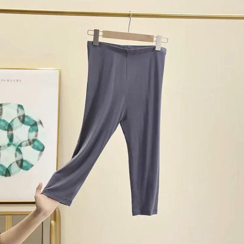 

Women s High-Waisted Modal Leggings & Safety Shorts, Seven-Tenths Length L (90-110 lbs)