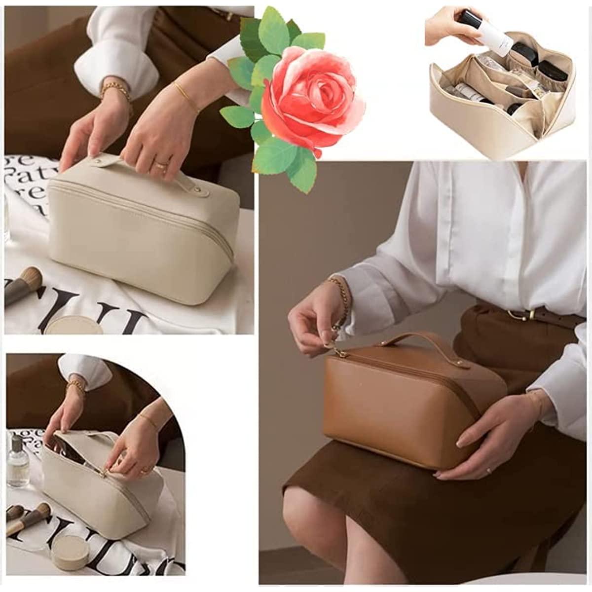 Дорожная косметичка большой емкости — фото 6