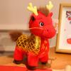 Mascot Dolls Stuffed Horse Toy Cute Zodiac Pony Figurine  Chinese New Year