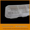 1250ml Square 3-Compartment Lockable Takeaway Container