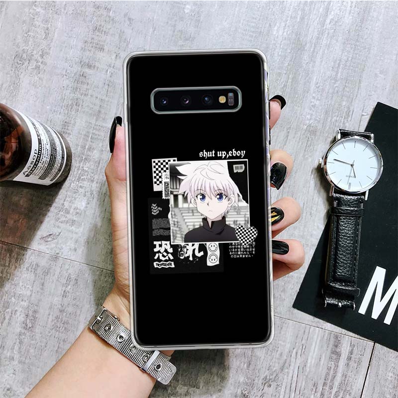 Hunter X Hunter Killua Phone Case For Samsung Galaxy S20 FE S10 Plus S21 S22 Ultra S10E S9 S8 S7 Edge J4 + Fundas Cover Coque