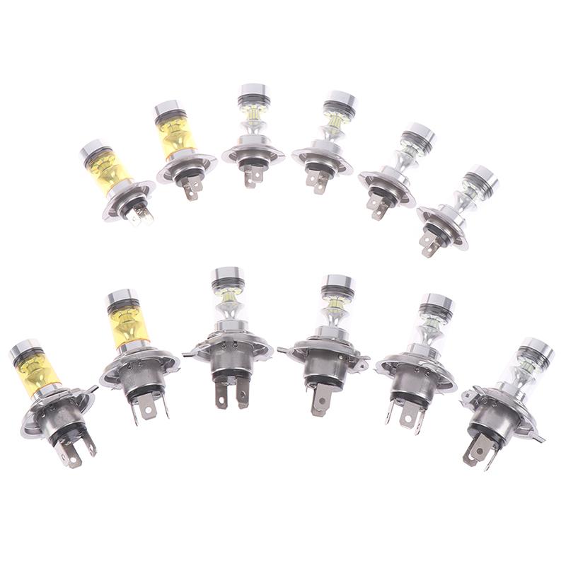 2X Car H4/H7 9003 Hb2 8000K Hi/Lo Beam 20 Led Fog Light Driving Drl Bulb Lamp