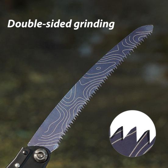 Outdoor Hand Saw Sharp Teeth Camping Backpacking Hiking Mini Folding Hacksaw Portable Woodworking Handheld Saw Wood Cutting Tools
