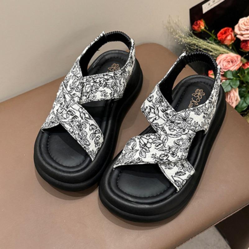 Fashion Retro Platform Women's Sandals
