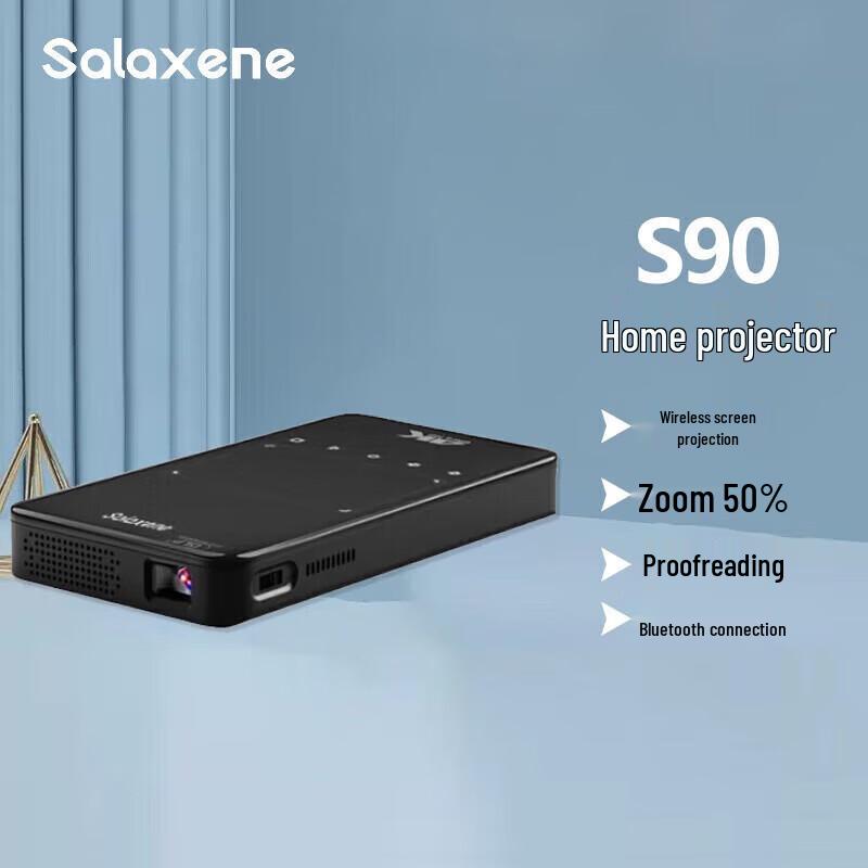 

Salaxene S90 Ultra-Clear Smart Portable Projector (CN version)