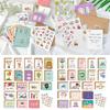 20PCS Mixed Pattern Birthday Greeting Cards Cartoon Multicolor Blessing Card Paper with Envelopes Birthday Postcards Birthday