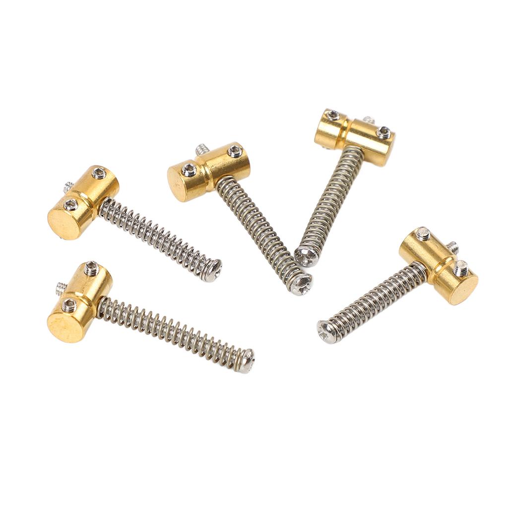 5 stk Kompensert saler Bedre resonans Messing Vintage Elektrisk bassbro Sal