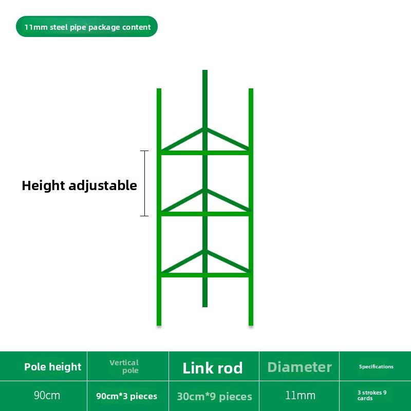 Plant Climbing Trellis for Tomatoes, Cucumbers, Beans - Durable Green Garden Support, Easy Assembly