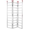 Aluminum Ramps, 1500 Lbs, Tri-Fold Ramp with Load Straps, Folding Loading Ramp for Motorcycle, Tractor, ATV/UTV, Trucks, Lawn Mower, Snow Blower, 77"L
