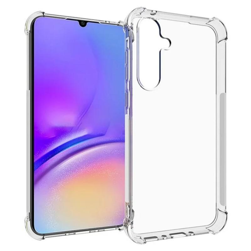 For Samsung Galaxy A35 5G Back Cover WANLONFENG TM Series 2.0mm Clear TPU Phone Case (Big Lens Hole)