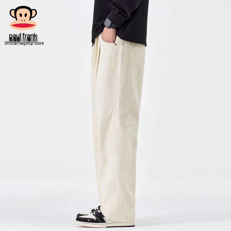 paul frank Men's American Retro Cotton Loose Straight-Leg Casual Pants