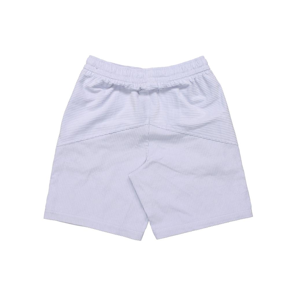 Nike Sportovní oblečení Heritage Windrunner Patchworkové manšestrové šortky Pánské spodní díly Platinové DA0030-043