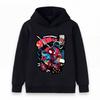 Kids Boys Girls Hoodie Sweatshirt, Cute Cartoon Spider Cat Graphic Pullover Hooded Top, Soft Casual Long Sleeve Streetwear for Children Daily Wear