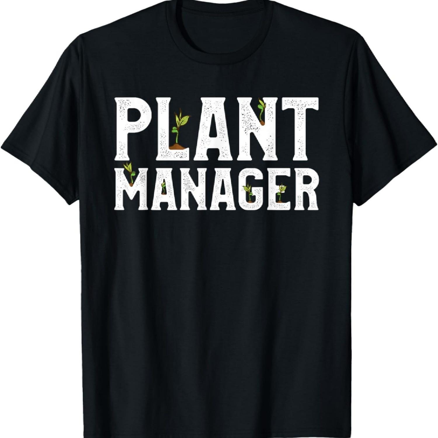 

Gardening Plant Manager T-Shirt S чёрный