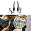 Precise Motorcycle Turn Signal LED Light E24 Flowing Water Flashing Indicator Bendable Tail Stop Signal Light For Honda P
