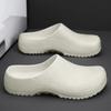 Men Slippers Couples Garden Clog Women Water Proof Chef Shoe Comfortable Sandal Slippers For Pet Workers Outdoor Fishing Shoes