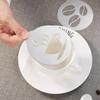 Decor Coffee Stencils Cappuccino Templates Cake Decorating Tool Biscuit Chocolate Garland Mold