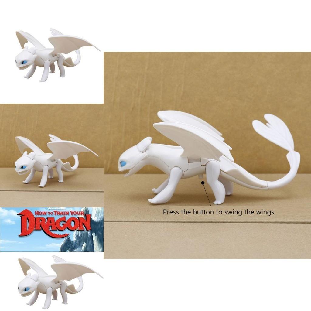 Collectible Dragon Trainer Night Fury And Light Fury Toys