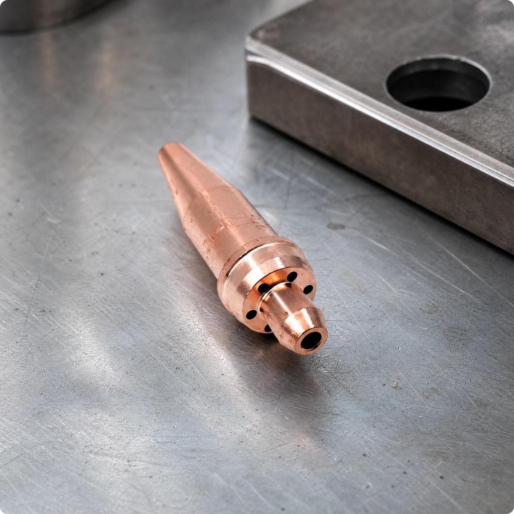 Oxy-Acetylene Nozzle Long Lasting for Workshops, Torch Maintenance
