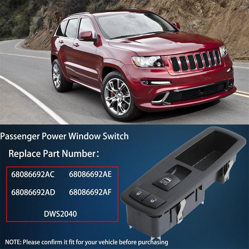 Furulu Passenger Power Window Switch Control Button for Dodge Durango 2011-2015,