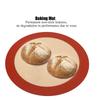 9.1 Inch Non-Stick Silicone Baking Mat, Heat Resistant  glass Baking Mat for Cooking Roasts, with Strong Absorption Easy to Clean