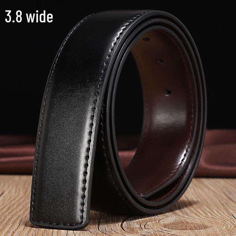 

Ремень без пряжки 3.5: Элегантный ремень для брюк 3.8 без пряжки-иглы, ширина тела ремня 3.3. 125cm