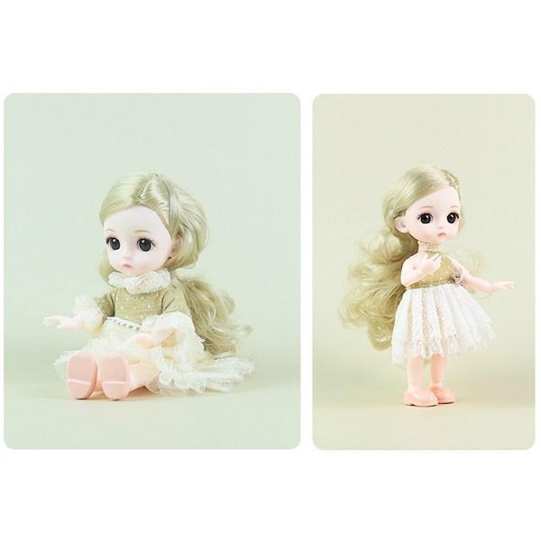 Sariel Celebrities Kugelgelenkpuppe 16cm + 2 Kleidungsstücke + 2 Schuhe Set, Rachel (Puppe)