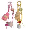 Sitting Hairball Cute Grain Trendy Play Bag Mini Pendant Ornament Keychain