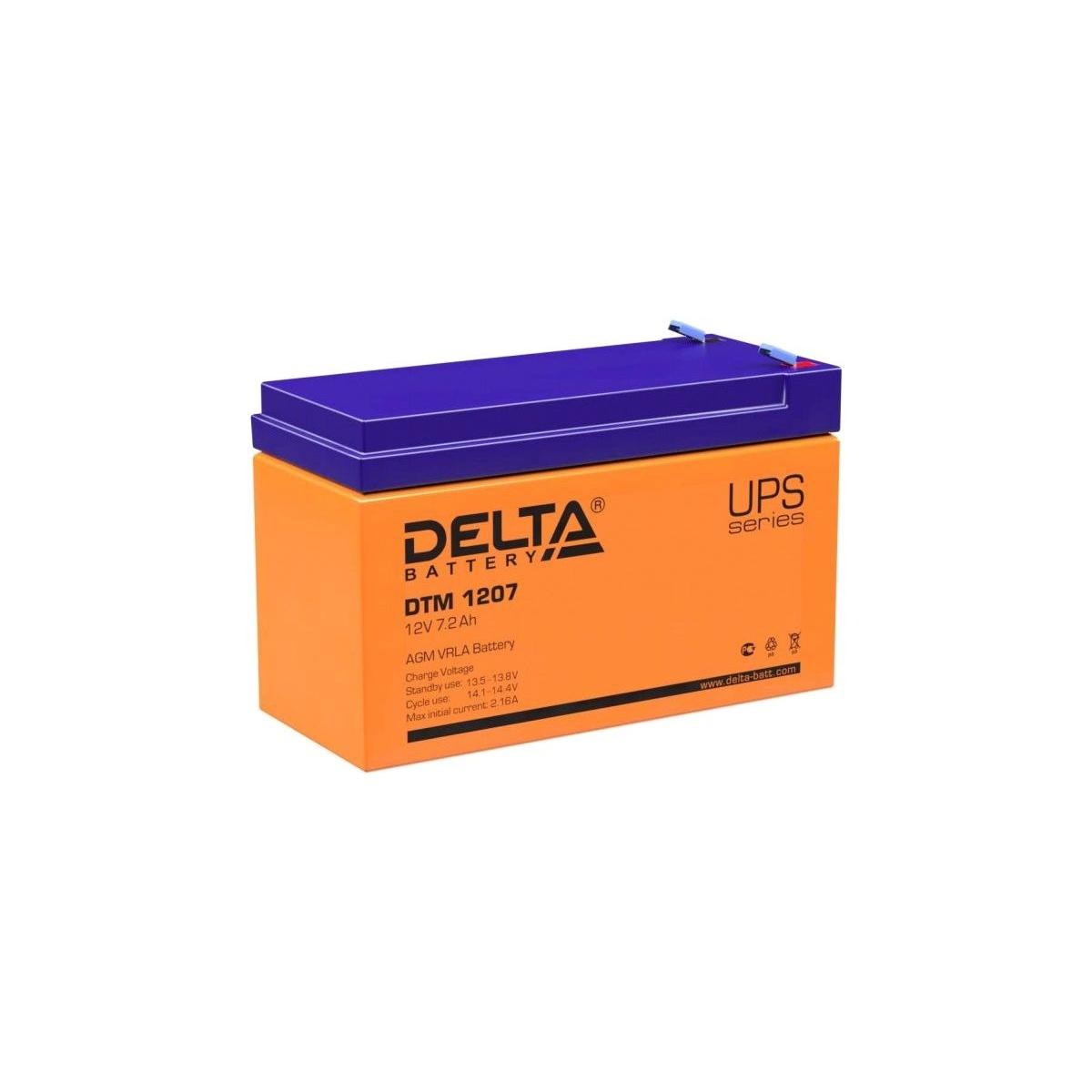 

Аккумулятор для ИБП Delta Dtm 1207