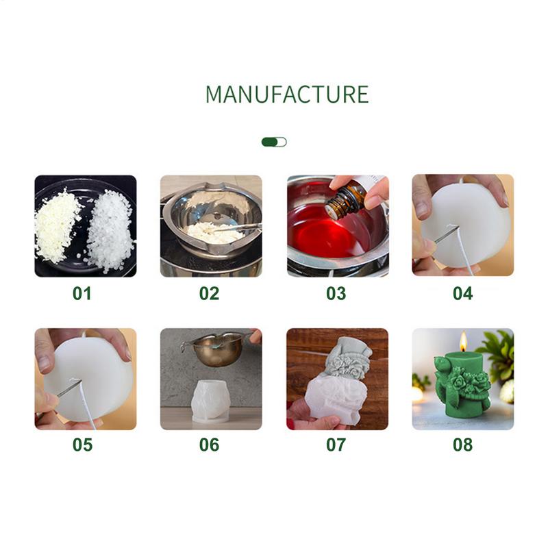 3D Candle Silicone Mold Succulent Turtle Diffuser Stone Ornament Resin Animal Moulds Cake Clay Making Crafts Accessories