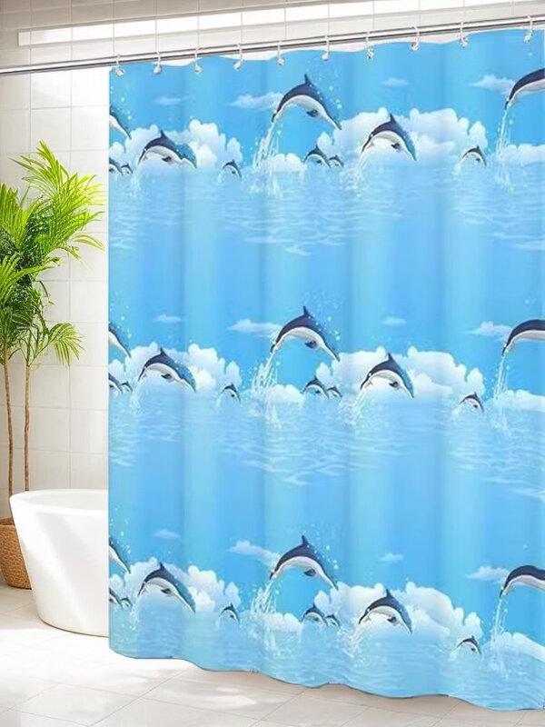LIEI Anti-Mildew Waterproof Shower Curtain