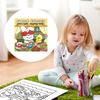 Cartoon Coloring Book Educational Paperback Cute Doodles Book  for Adults And Teens