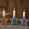 4pcs Flexible Sturdy Silicone Mold Accessory for Crafting Number Candle and Decorative Pieces for Family Gatherings