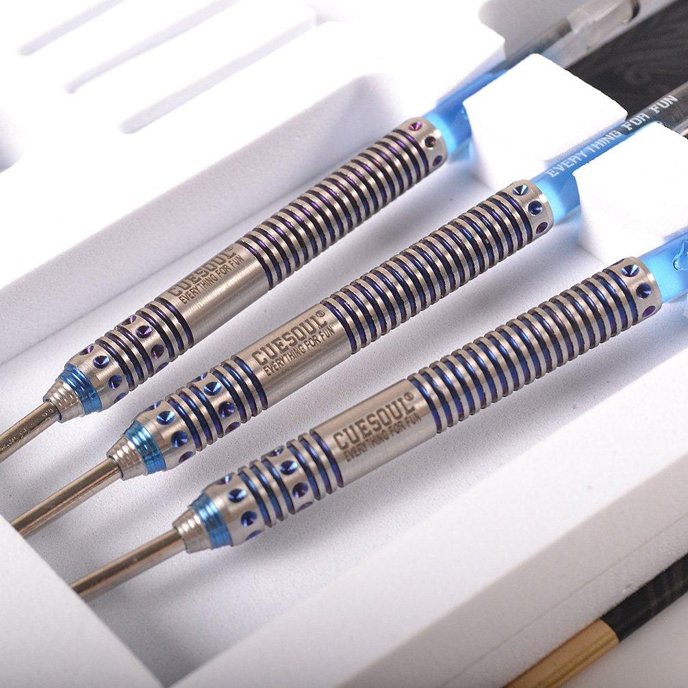 Cuesoul Dragon Modische Wolframstahlspitzen-Darts Gramm Barrel mit Titan 90% Set,26 Beschichtet(CSDN-C4405)