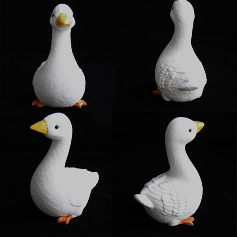 3D Gooses Animal Figurine Silicone Candle Molds for Candle Soap Making Gypsum Decoration Cement Clay Silicone Molds