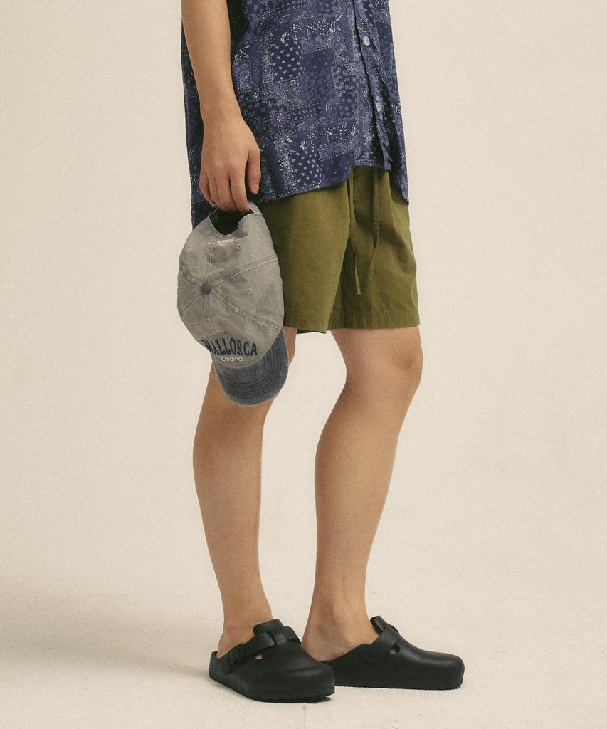 Billalei Daily Easy Cotton Men'S Shorts - Deep Olive
