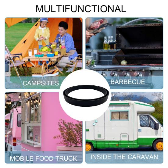 Protective Spacer Ring for Propane Cylinder Base Gas Tank Ring Compatible with