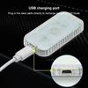 LED Car Mini Touch Light USB Charging Portable Auto Roof Ceiling Reading Night  Lamp Wireless Magnetic Decoration Ambinet Light