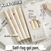 Kaba Bear White Mist Rose 6326 Neutral Pen (0.5mm) - Pack of 4 High-Value Student Press Pens