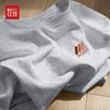 Camiseta Pesada de Algodão Puro Masculina Hodo
