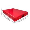 Folding Exercise Mat with Handles Portable Foldable Gymnastics Padded for