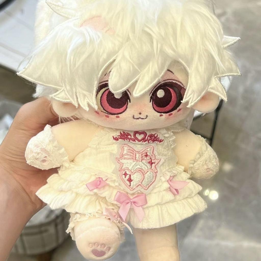 20cm Anime El Rolle Engel Monster Cosplay Plüschpuppe Körper Anziehkleidung Outfit Stofftiere Sammlerstücke Geburtstagsgeschenke
