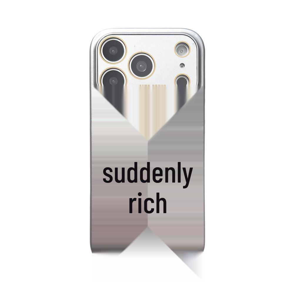 Get Rich Come Rich Magnetische Full-Coverage-Hülle für iPhone 15/14/13 Damen