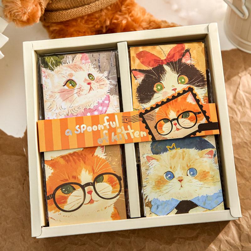 Cartoon Cat Memo Book Meow Sauce High Beauty Illustration Memo Paper