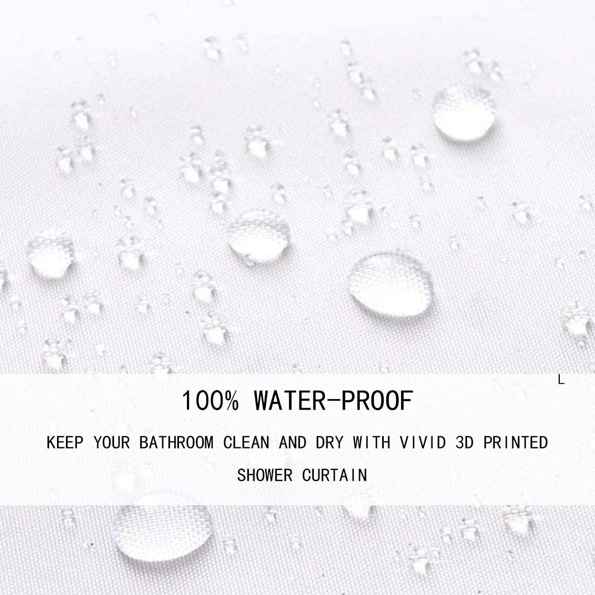 

Занавеска для душа «Бокал розового вина», Наборы занавесок для душа для ванной комнаты «Королевская синяя роза», Ботаническая цветочная занавеска для ванной, 3D-принт цветок романтический День святого Валентина 72 W x 72 L (Pack of 1)