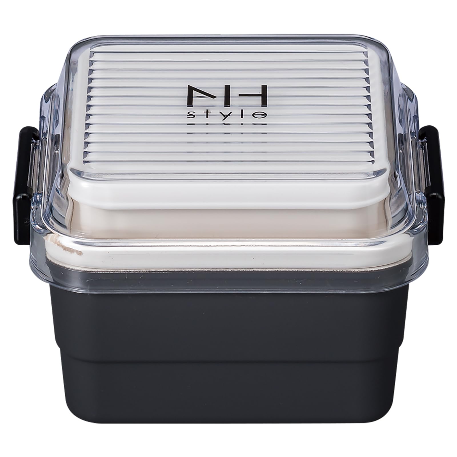 

Masakazu NH Style Square Storage Lunch 27299 Box, Ash, Size Approx. W12.2 D13.6 H8.9