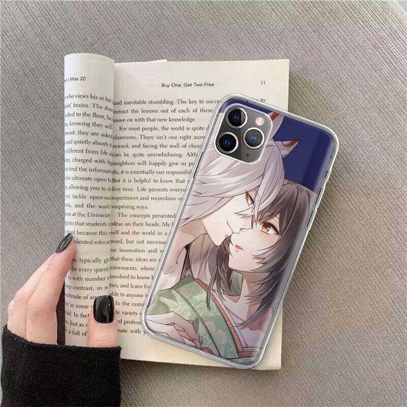Anime Kamisama Love Kiss Handy Für Apple Iphone 12 13 Mini 15 Pro Max 11 Pro 14 Plus 16 Pro Max 16E Hülle Schale Abdeckung Klar TPU